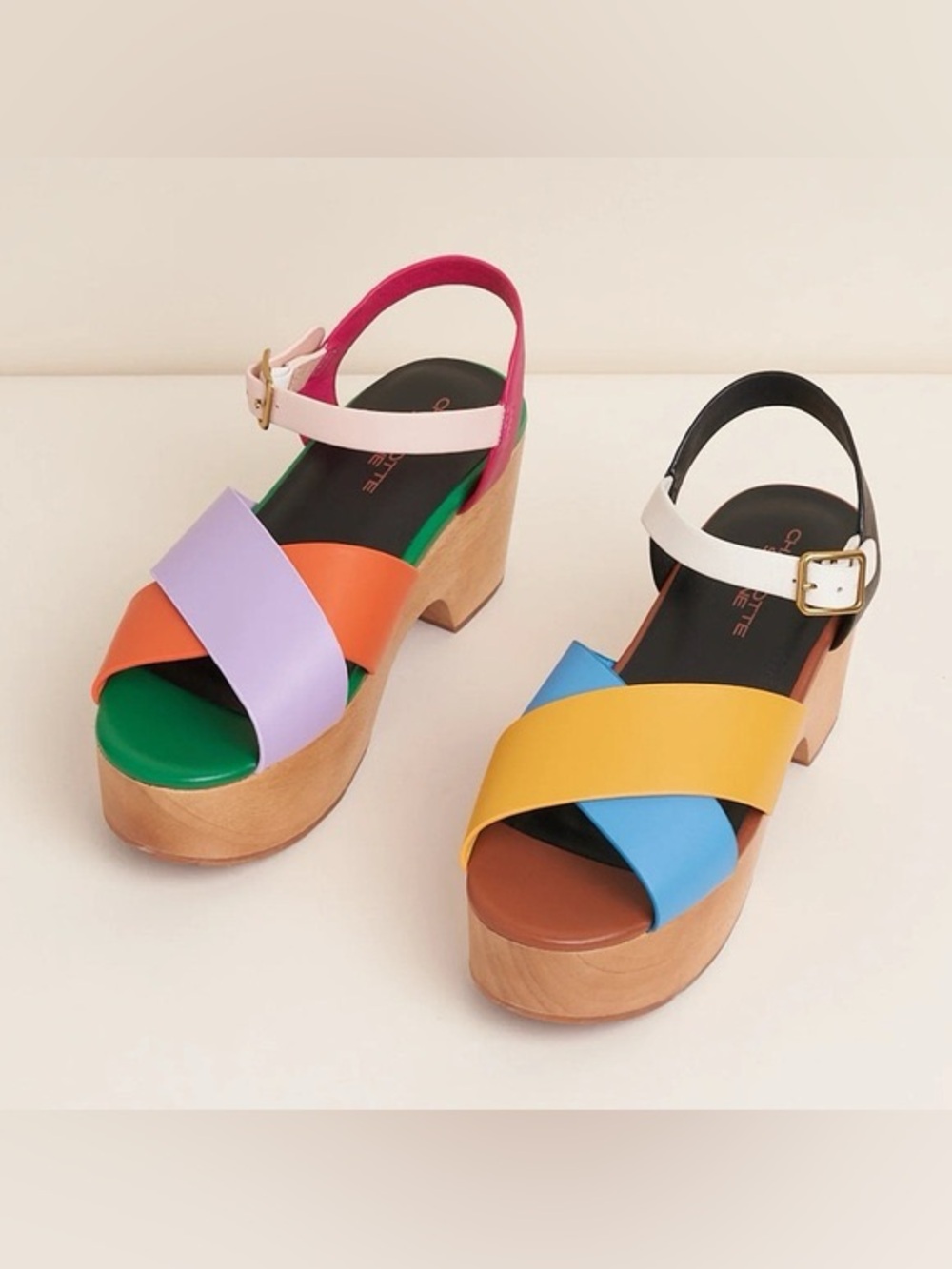 Charlotte Stone Dermot Platform Clog - Size US 7